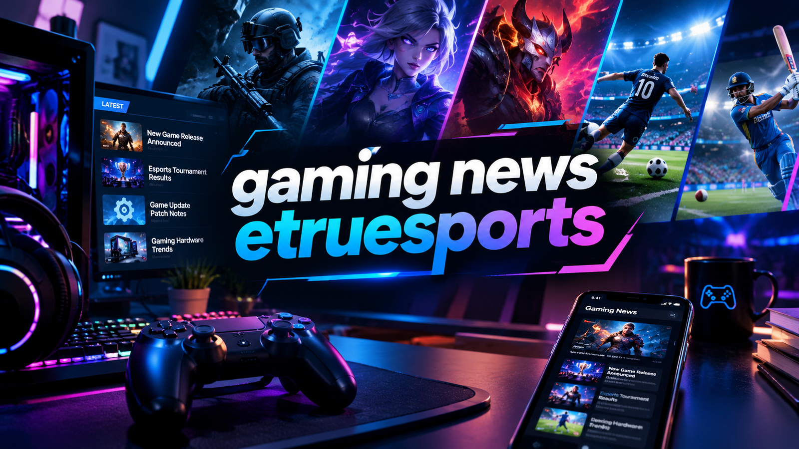 Gaming News eTrueSports: Esports & Sports Updates