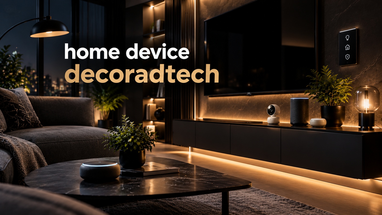 Home Device Decoradtech: Smart Tech That Fits Your Décor